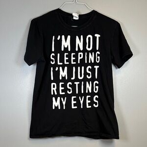 Gildan Black Short Sleeve Tee Mens Large